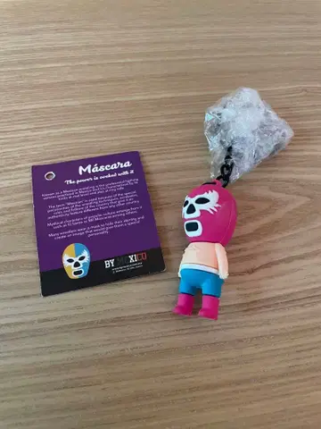 루차 리브레 멕시코 복면 레슬러 BY MEXICO 마스크 키링