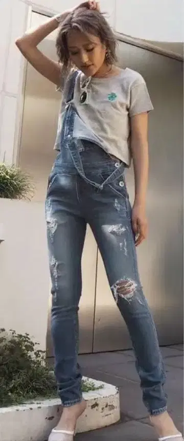 GYDA 데미지 살로펫 2개 세트 블루 네이비