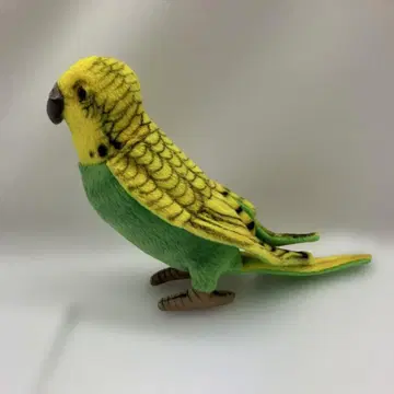 새상품급 HANSA 봉제 인형 잉꼬 옐로우 컬러