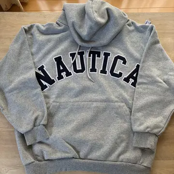NAUTICA 후드티 그레이 S 사이즈