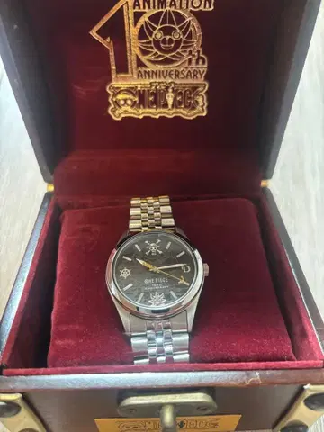 원피스 10주년 공식 워치 황금의 나침반 골든 포스