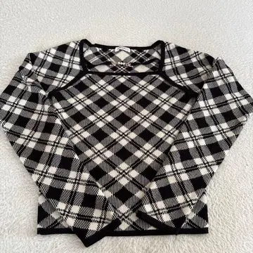 INGNI 펄 비트 체크 니트 2