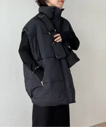 wee9s 다운 베스트 & 숄더백