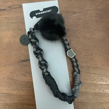 대만 스타벅스 검은 고양이 키링