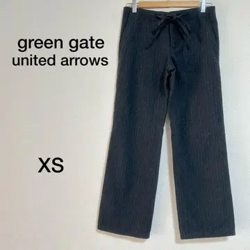 여성용 green gate united arrows 와이드 팬츠 XS