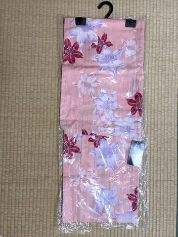 [ 미개봉 새상품 ] 꽃무늬 핑크 여성용 유카타