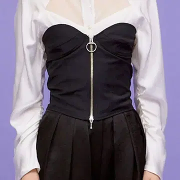 새상품 THINGS THAT MATTER 뷔스티에 지퍼