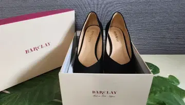 BARCLAY 블랙 스웨이드 펌프스