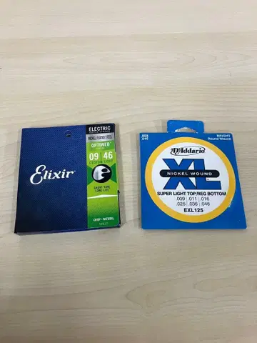 Elixir Optiweb 09-46 일렉 기타 줄 세트