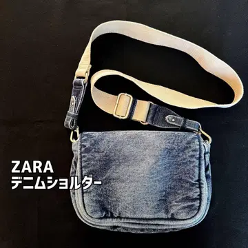 새상품급*ZARA 자라 데님 숄더백 바디백