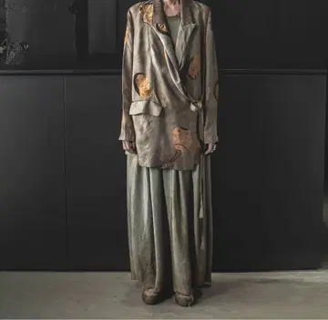 Uma Wang/유마 완 그래픽 프린트 자켓