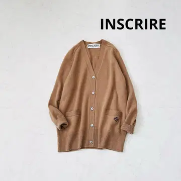 INSCRIRE 캐시미어 100% V넥 가디건