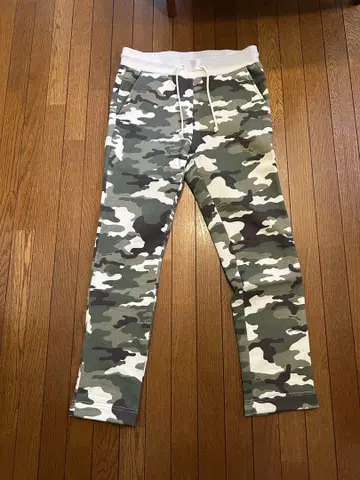 BEAMS 사이즈 S 카모플라쥬 스웨트 팬츠 조거 팬츠 카모