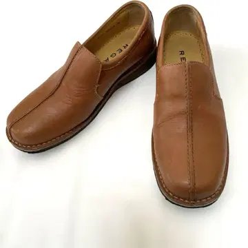 리걸 로퍼 슬립온 가죽 22cm 브라운