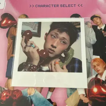 P1Harmony EX vinyl 폴라로이드 지운