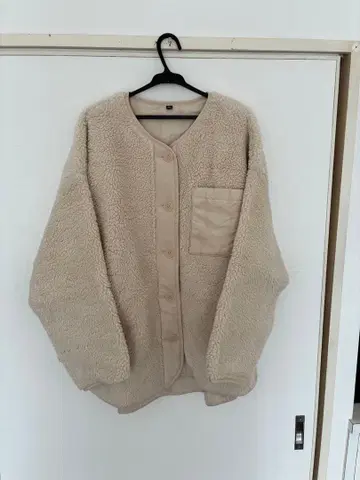 유니클로 x 마리메꼬 플리스 가디건