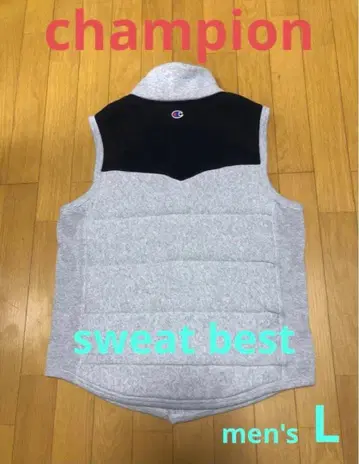 챔피언 맨투맨 베스트 남성용 L