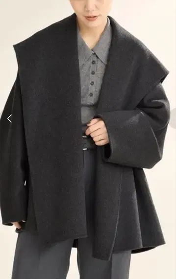 plage 해밀턴 DRAPE MIDDLE 코트 36