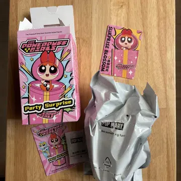 POP MART 파워퍼프걸 파티 서프라이즈 시리즈 블라썸