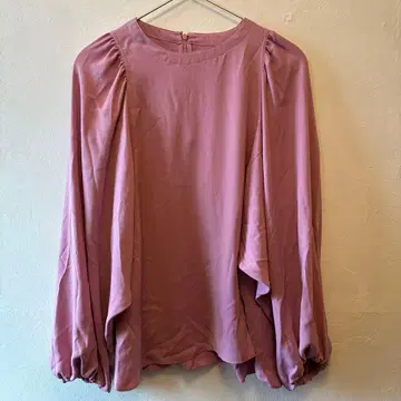 Munich 벌룬 슬리브 블라우스