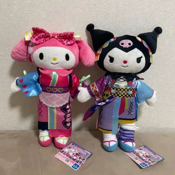 산리오 퓨로랜드 네오 나츠마츠리 II BIG 봉제 인형 2세트
