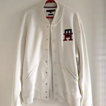 TOMMY HILFIGER 화이트 자켓