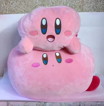 [ 익명 배송 ] 별의 커비 촉촉 BIG 봉제 인형 2개 세트