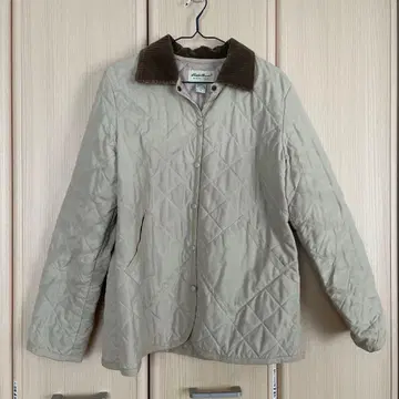 봄/겨울 Eddie Bauer 퀼팅 자켓 L 베이지