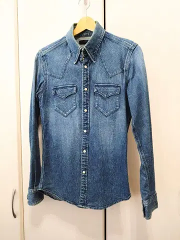[ 새상품급 ] junhashimoto 사이즈 3 데님 셔츠
