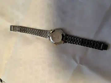 실버 골드 손목시계 쿼츠