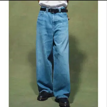 monky time denim baggy pants