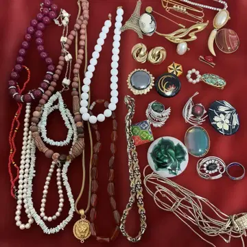 액세서리 묶음 판매 30점 이상 목걸이 브로치