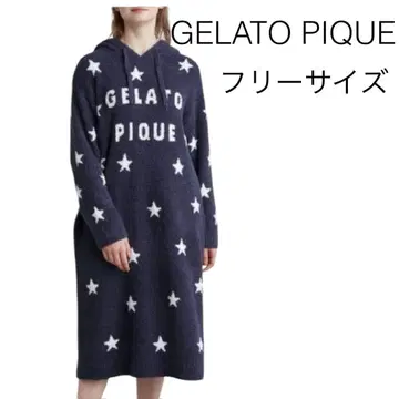 gelato pique 파우더 스타 자카드 후드 드레스 룸웨어