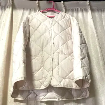 유니클로 퍼프 테크 릴랙스 자켓 컴팩트 퀼팅