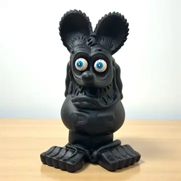 랫핑 소프트 비닐 블랙 30cm 사이즈