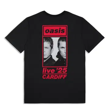mama님 oasis live '25 cardiff 한정판 T셔츠 XL