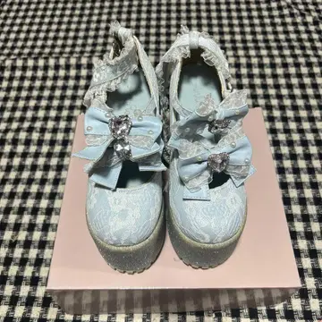 앙크루즈 스카이블루 신발