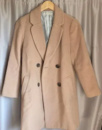 마제스틱 레곤 체스터 코트 베이지 M 사이즈