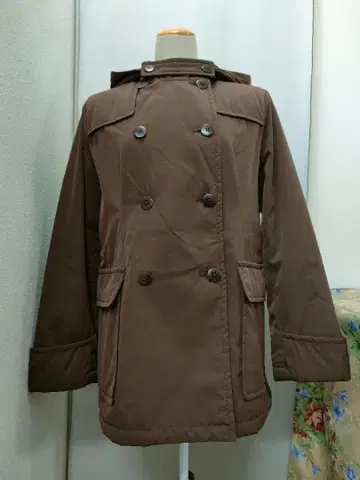 다나카란 뉴욕 브라운 코트 충전솜