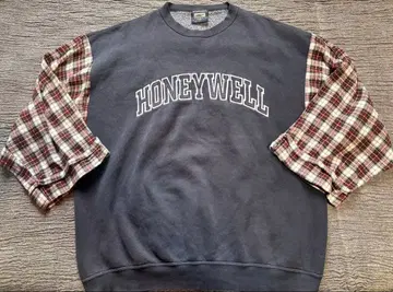 구제 맨투맨 트레이닝복 리메이크 빅 사이즈 아메카지