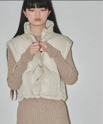 TODAYFUL 퀼팅 컴팩트 베스트 새상품급