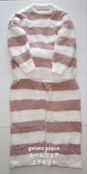 젤라또피케 룸웨어 상하의 세트 핑크