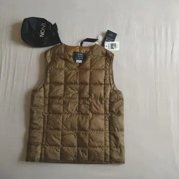 [새상품] TAION V넥 버튼 다운 베스트 여성용 L