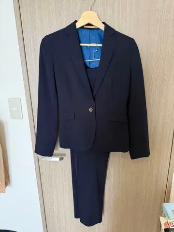 오리히카 네이비 수트 상하의 오리히카 RHYME