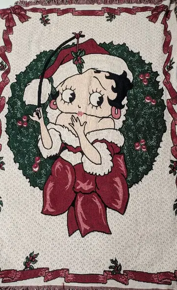 초레어 산타풍 베티짱 특대형 멀티 커버 태피스트리