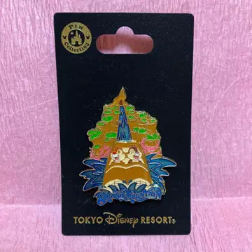 디즈니 스플래쉬 마운틴 칩 핑 핀 어트랙션