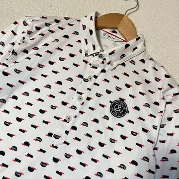 and per se 패턴 프린트 스트레치 긴팔 셔츠