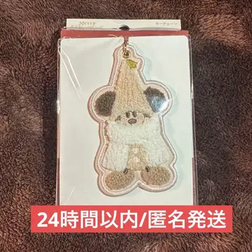 디즈니 리조트 크리스마스 2025 릴린린 키체인 (화이트 컬러)