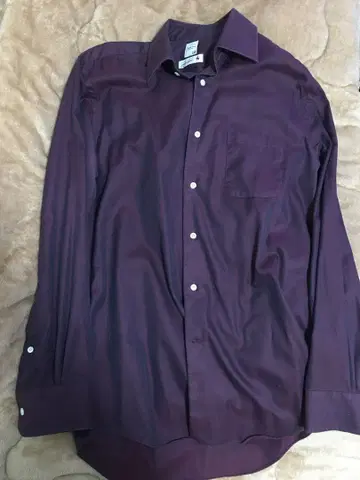 getzner 버건디 긴팔 셔츠 사이즈 M82