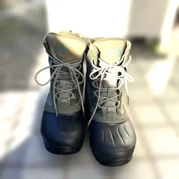 The North Face 방수 아웃도어 부츠 매트/블랙